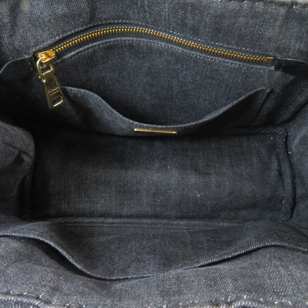 Prada 2way Canapa handbag denim - Picture 5 of 11